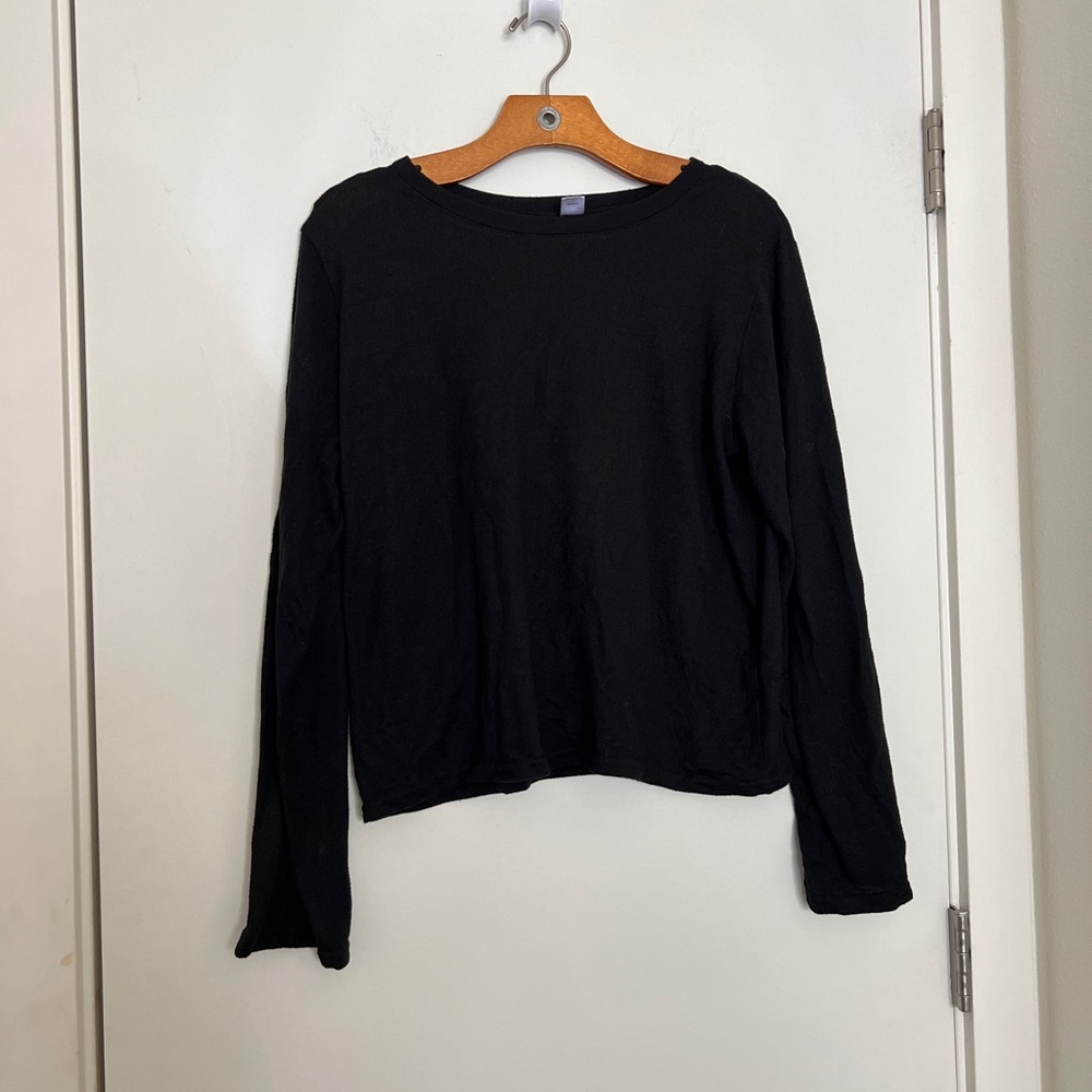 Basic Black Long Sleeve